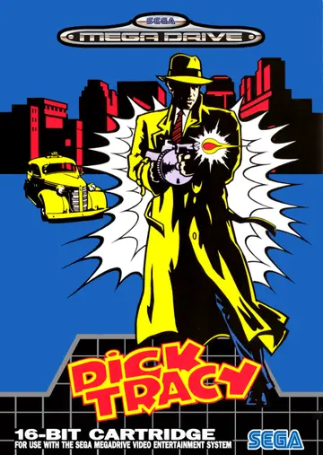 Dick Tracy Genesis box art