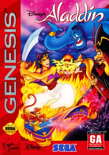 Disney's Aladdin box art