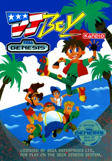 DJ Boy Genesis box art