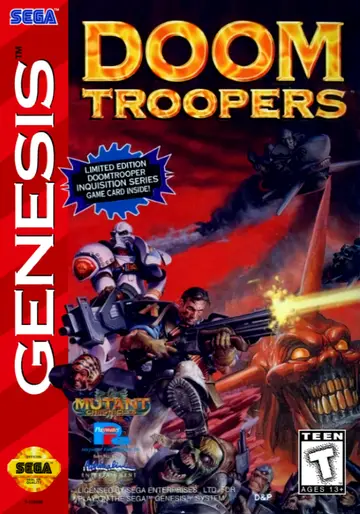 Doom Troopers: Mutant Chronicles box art
