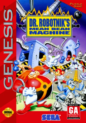 Dr. Robotnik's Mean Bean Machine box art