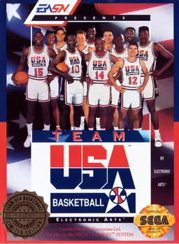 Dream Team USA Genesis box art