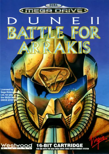 Dune II: The Battle for Arrakis Genesis box art