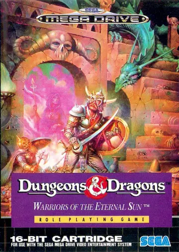 Dungeons & Dragons: Warriors of the Eternal Sun box art