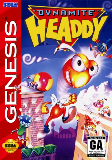 Dynamite Headdy box art