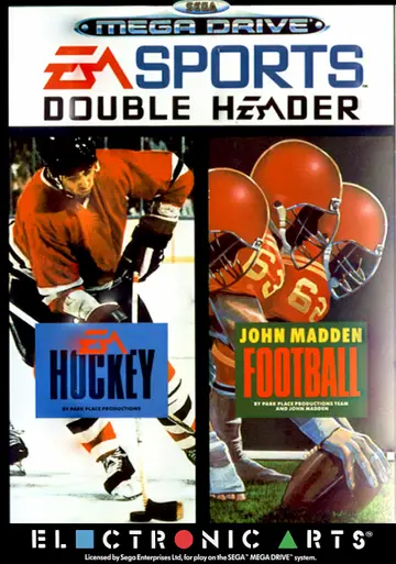 EA Sports Double Header Genesis box art