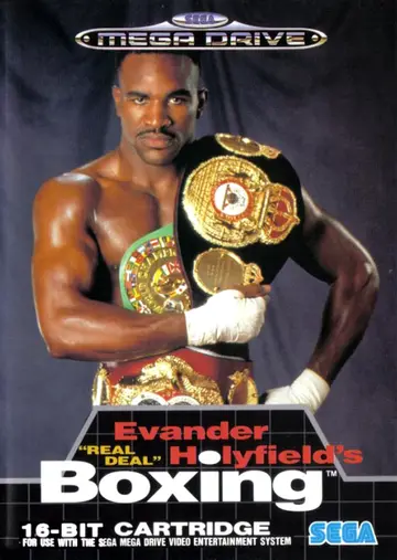 Evander Holyfield's Real Deal Boxing box art