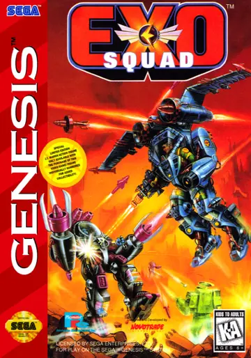 Exosquad Genesis box art