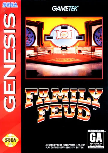 Family Feud Genesis box art