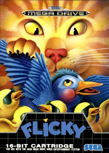 Flicky Genesis box art