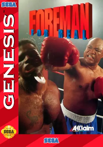 Foreman For Real Genesis box art