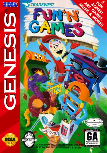 Fun 'n Games Genesis box art