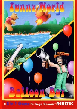 Funny World and Balloon Boy box art