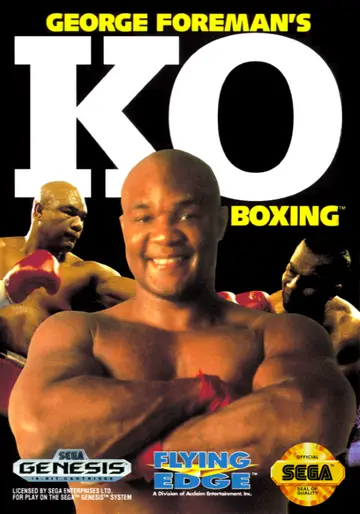 George Foreman's KO Boxing box art