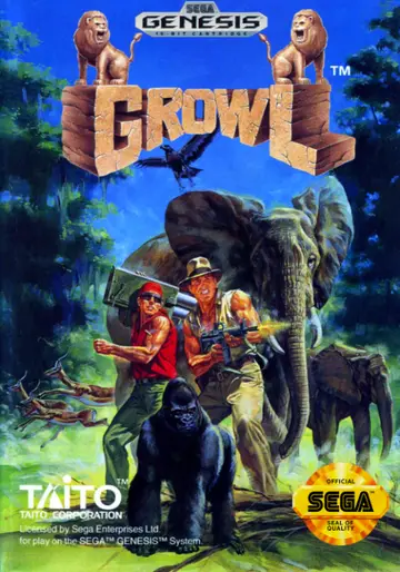 Growl Genesis box art