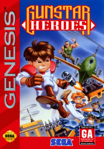 Gunstar Heroes box art