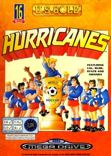 Hurricanes Genesis box art