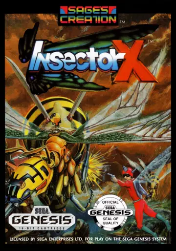 Insector X Genesis box art