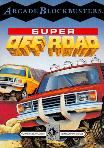 Ivan 'Ironman' Stewart's Super Off Road Genesis box art