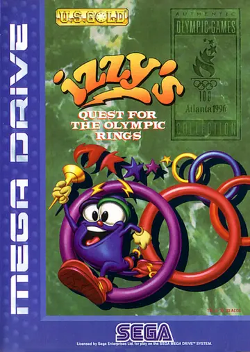 Izzy's Quest for the Olympic Rings box art