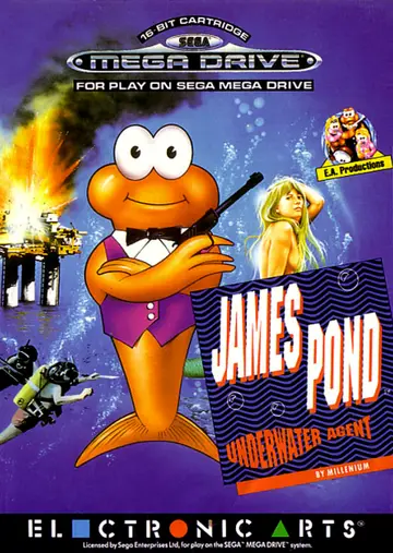 James Pond: Underwater Agent box art