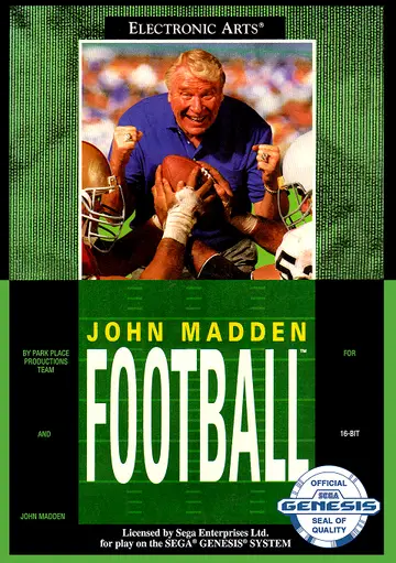 John Madden Football box art