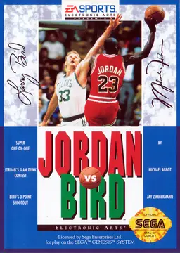 Jordan vs. Bird: One on One box art