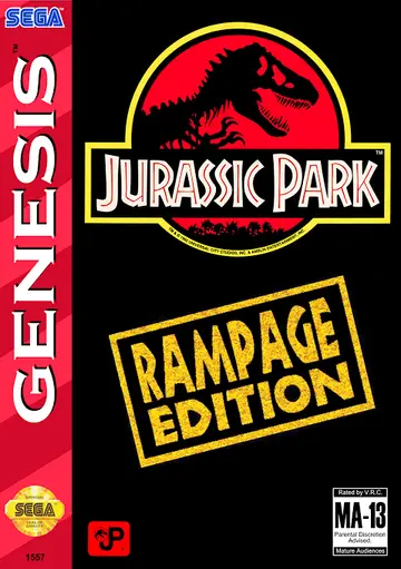 Jurassic Park: Rampage Edition box art