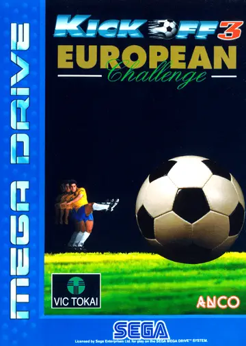 Kick Off 3: European Challenge Genesis box art