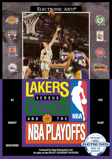 Lakers versus Celtics and the NBA Playoffs box art