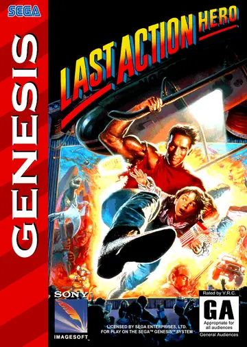 Last Action Hero Genesis box art