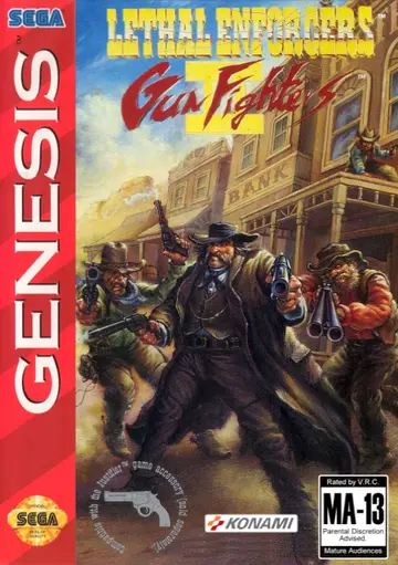 Lethal Enforcers II: Gun Fighters box art