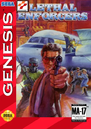 Lethal Enforcers box art