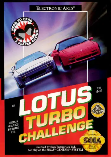 Lotus Turbo Challenge box art