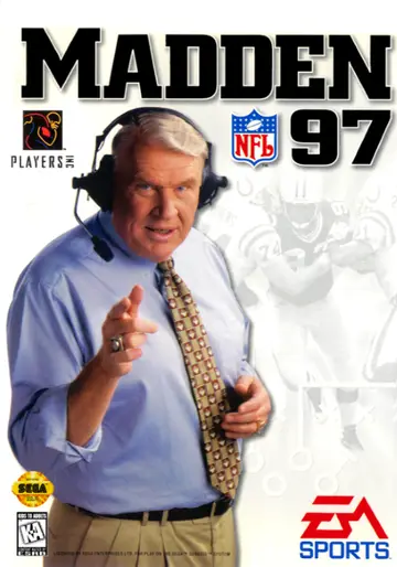 Madden NFL 97 box art