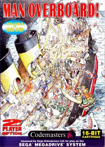 Man Overboard! Genesis box art