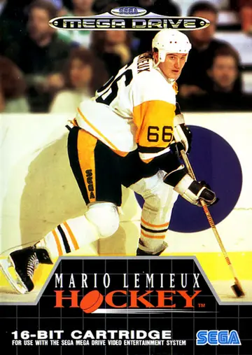 Mario Lemieux Hockey Genesis box art