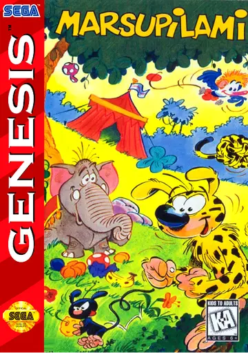 Marsupilami Genesis box art