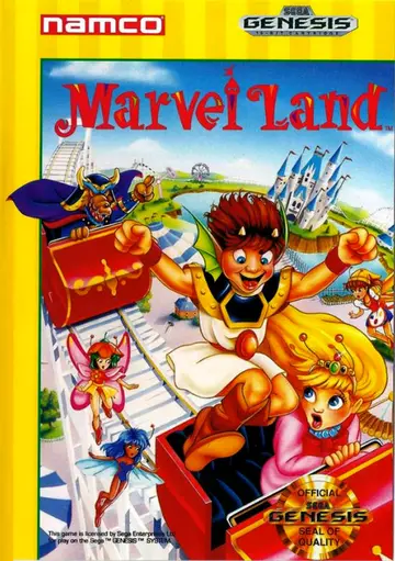 Marvel Land Genesis box art