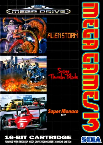 Mega Games 3 Genesis box art
