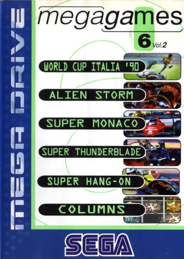 Mega Games 6 Vol. 2 Genesis box art