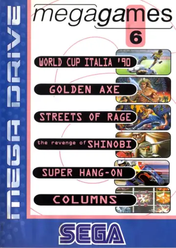 Mega Games 6 Genesis box art