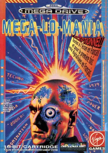 Mega Lo Mania Genesis box art
