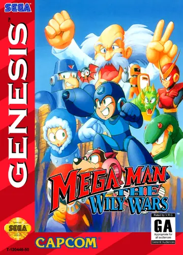 Mega Man: The Wily Wars box art