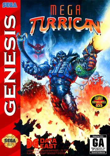 Mega Turrican box art
