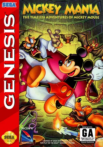 Mickey Mania box art