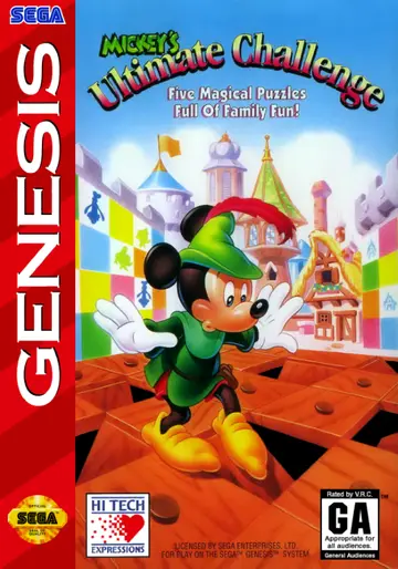 Mickey's Ultimate Challenge box art