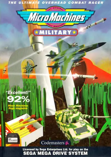Micro Machines: Military box art