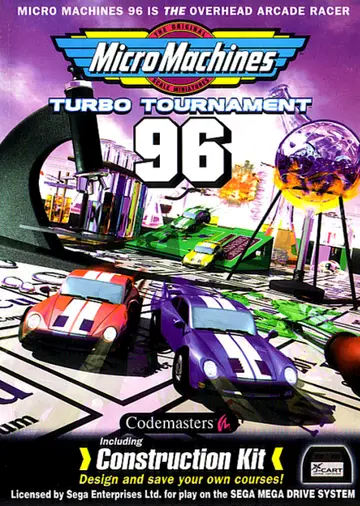 Micro Machines: Turbo Tournament '96 box art