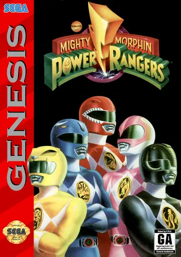 Mighty Morphin Power Rangers box art